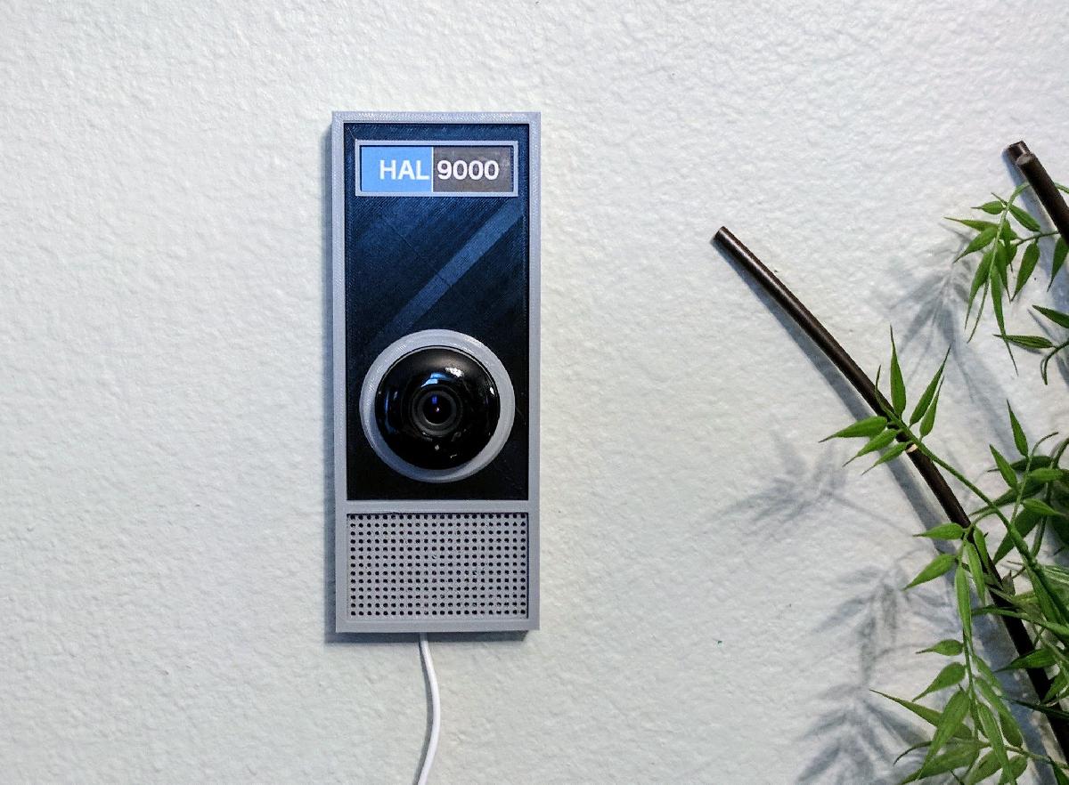 Caso Hal 9000 para camera Yi Home/HD (possivelmente cameras Nest)