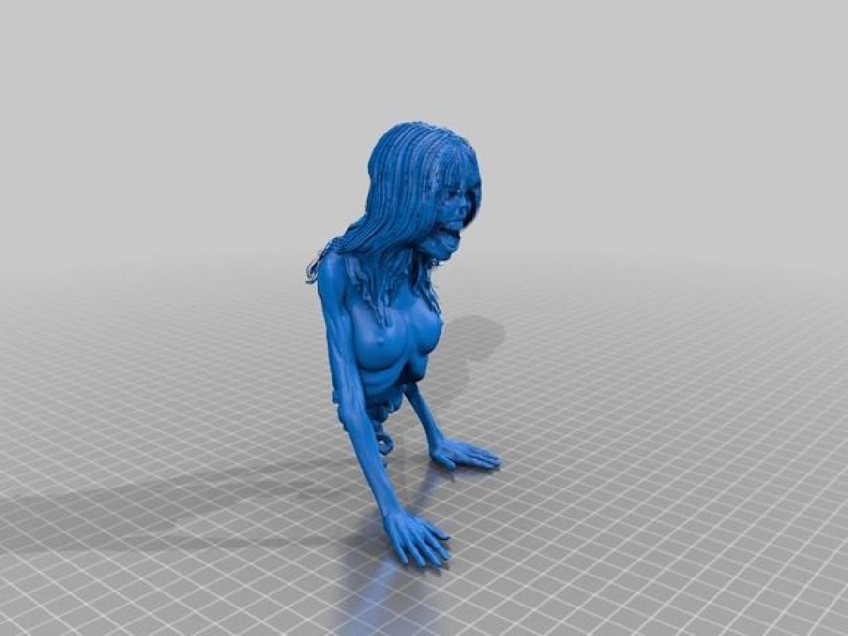 O zumbi mais horrivel criado em 3D