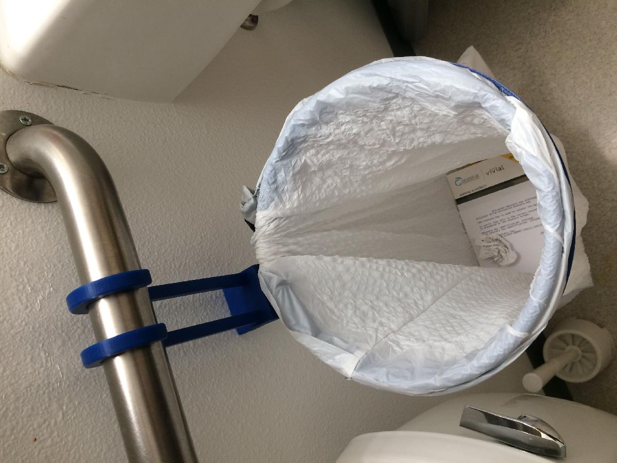 Suporte para Barra de Apoio Melhorado para Lixo / Suporte para Sacos
