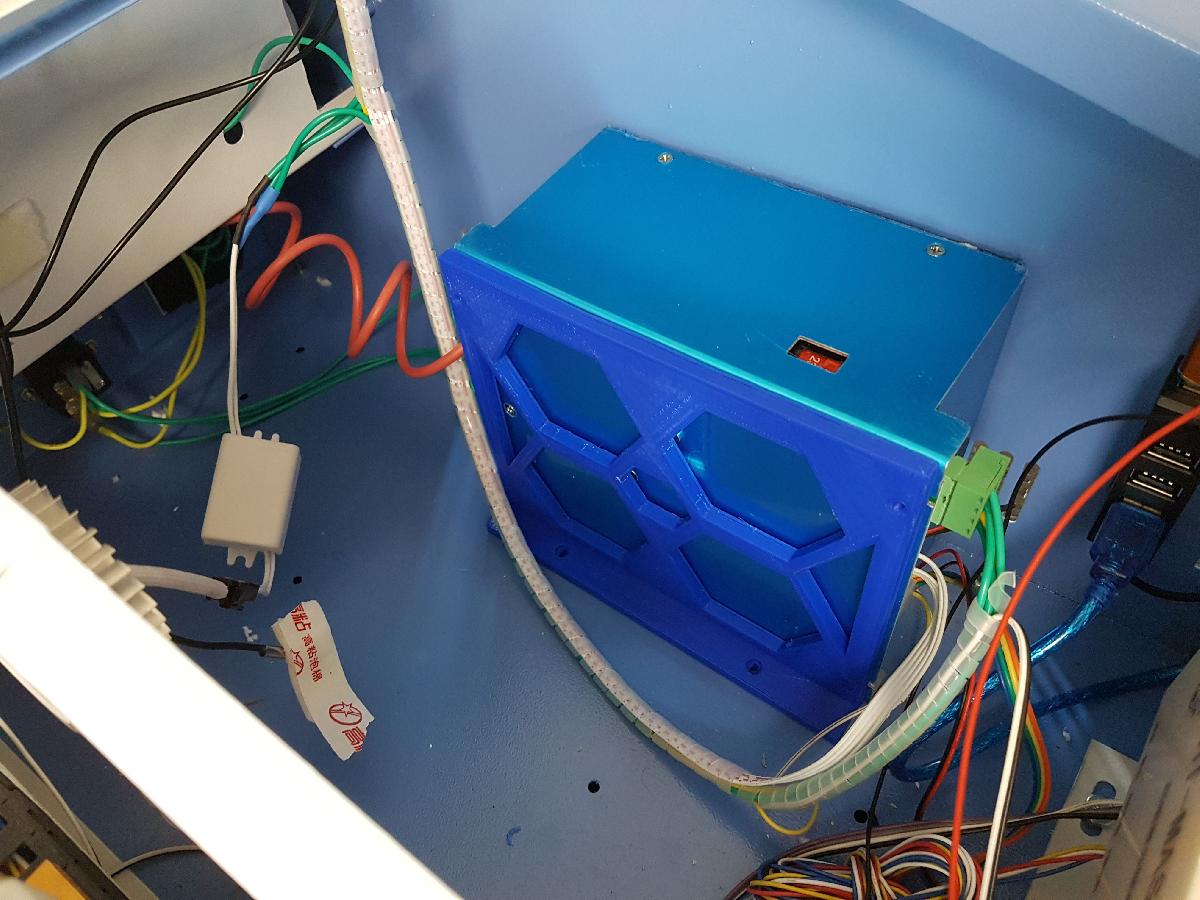 Suporte de fonte de alimentacao K40 Laser V2