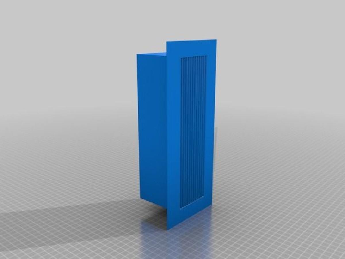 ventilacao de tijolo unico para ventilador de 120mm