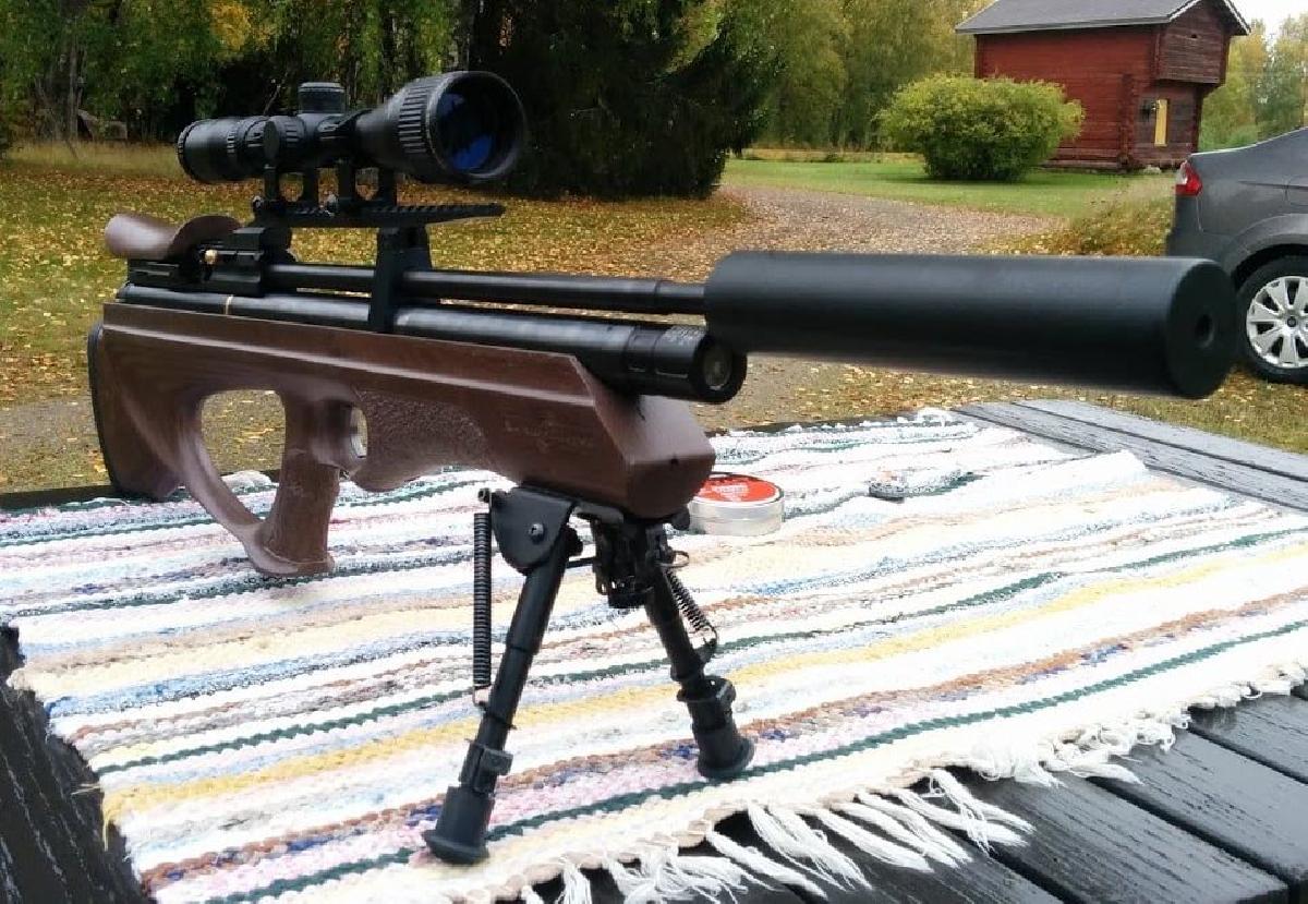 Silenciador  supressor  moderador (coletor de po de chumbo) para pistola de ar.