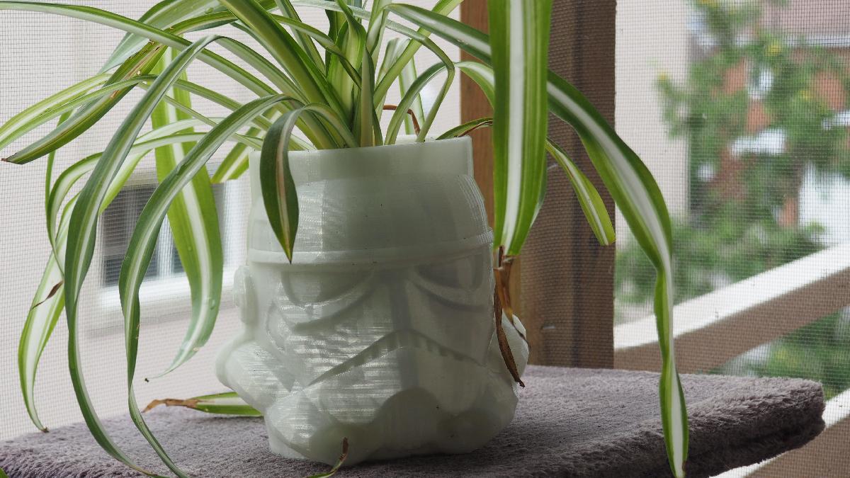 Vaso de Flor Stormtrooper