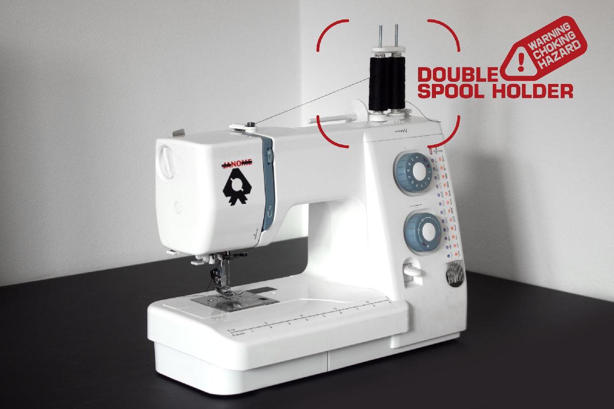 ADAPTADOR DE CARRETEL DUPLO JANOME