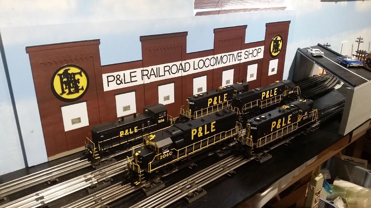 P&LE McKees Rocks Oficina de Locomotivas Parede V2.1