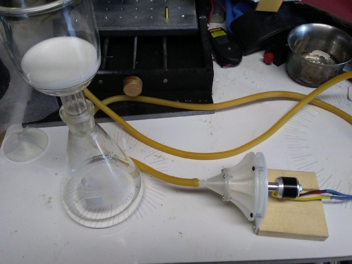 Bomba de vacuo centrifuga