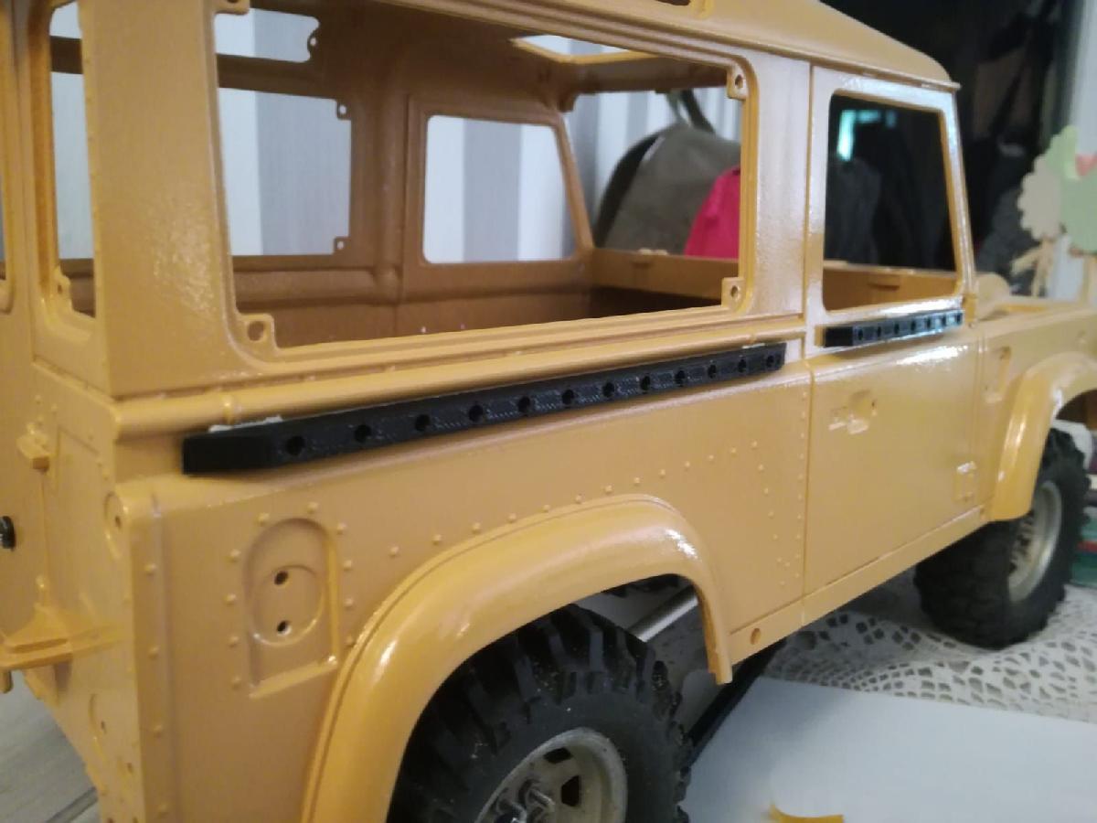 protetores laterais dianteiros/traseiros RC4WD / China Land Rover Defender 90