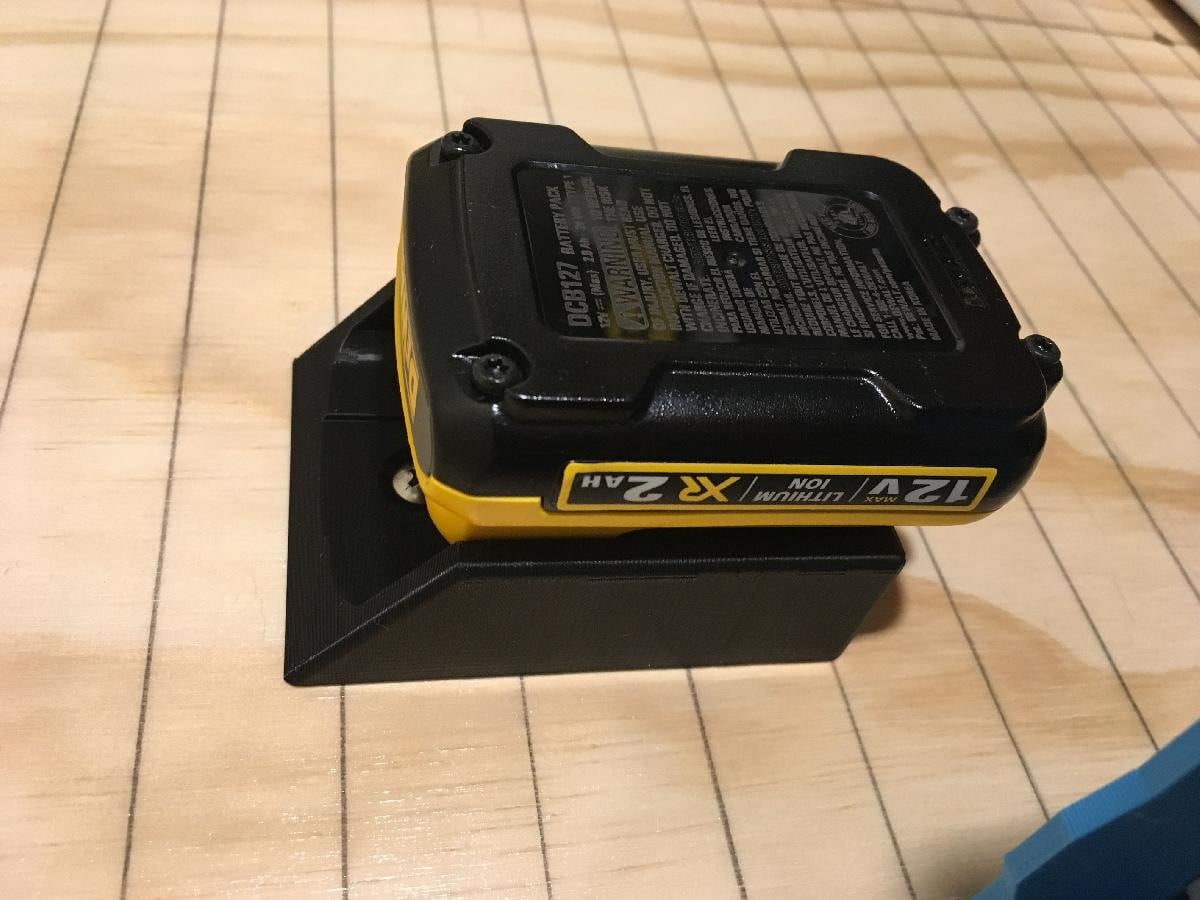 Suporte de parede para baterias DeWalt 12, 20 e 60V MAX.