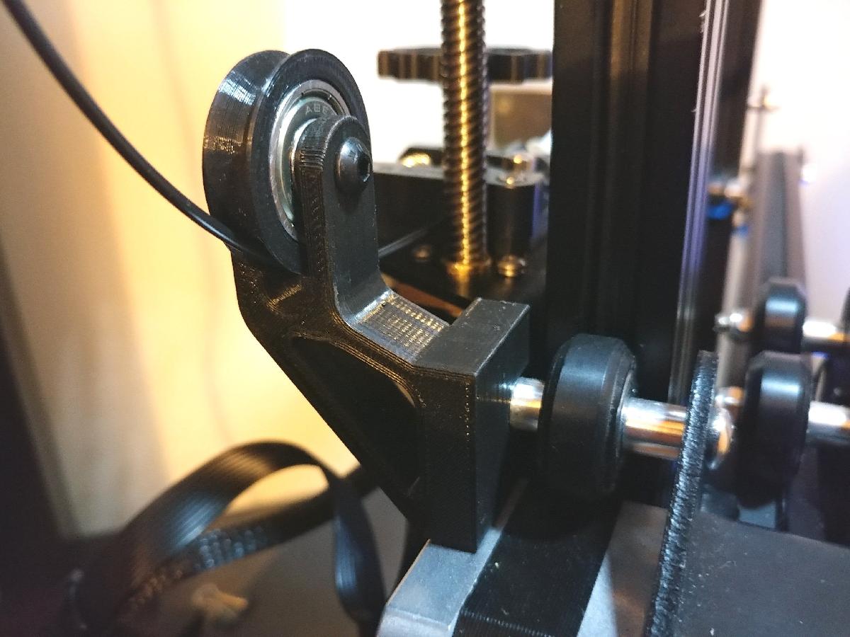 Ender 3 Guia de Rolos de Filamento