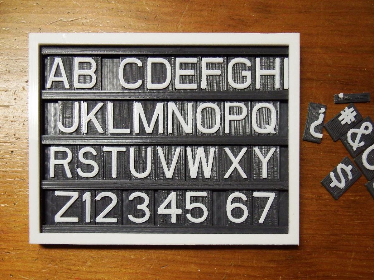 Quadro de Mensagens de Texto 5 x 7