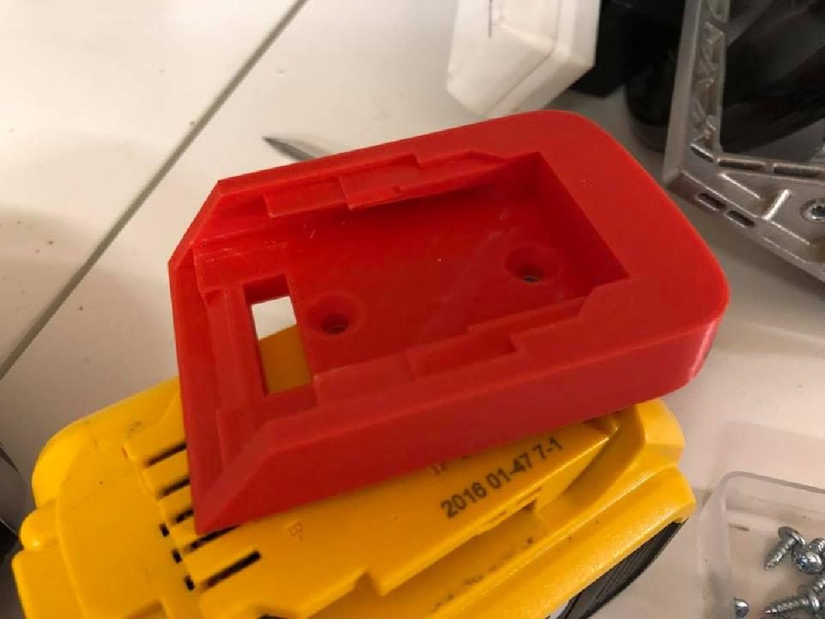 Suporte de bateria DeWalt