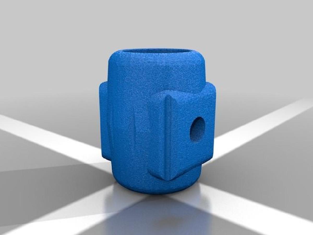 Luminaria de wash com cabeca movel