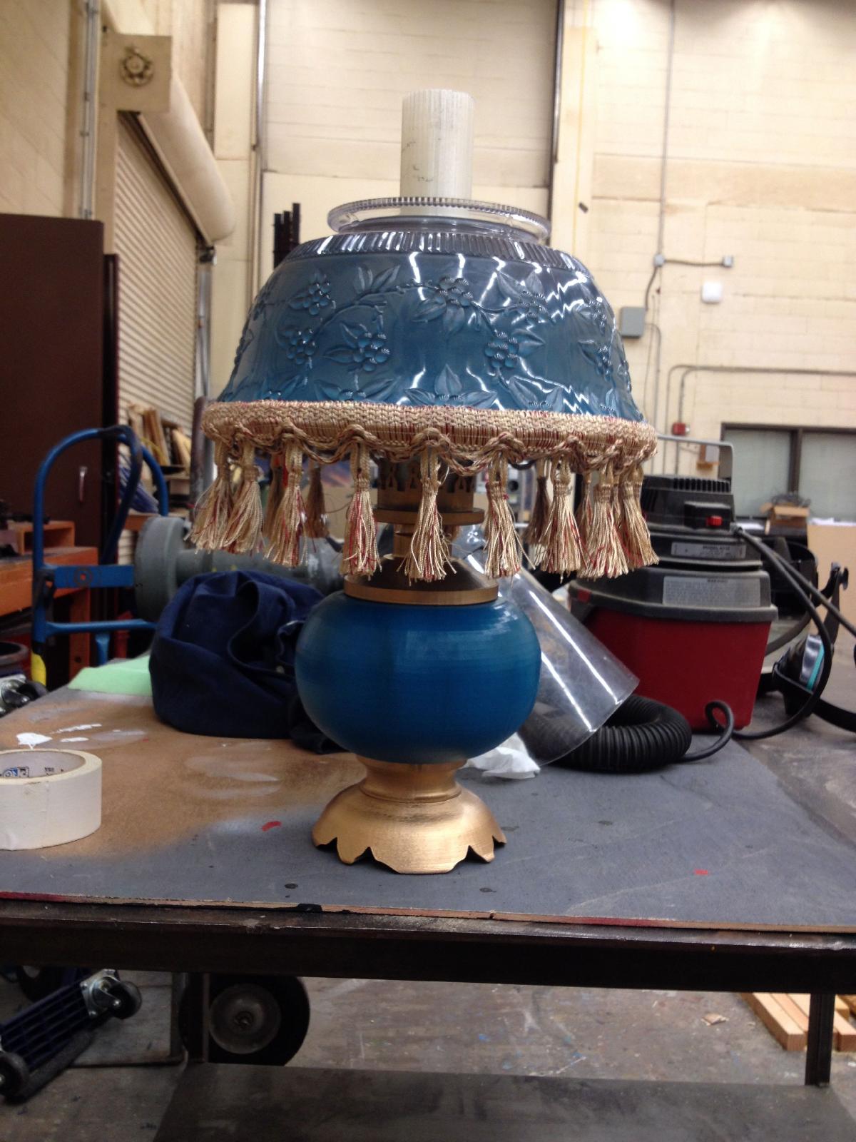 Lampada de furacao vitoriana