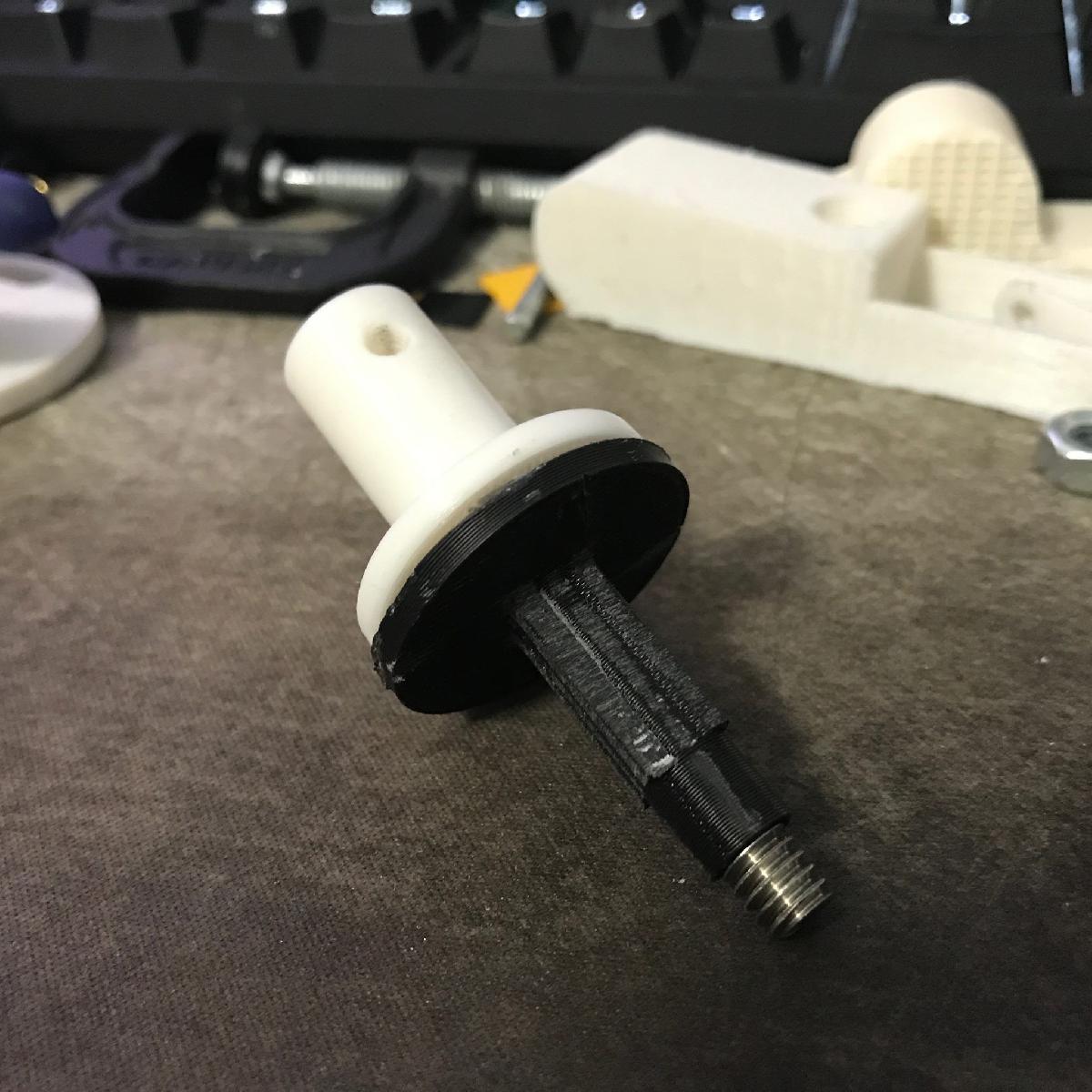 Embreagem deslizante magnetica para bobinas de filme (eixo D de 6mm para eixo quadrado de 8mm)
