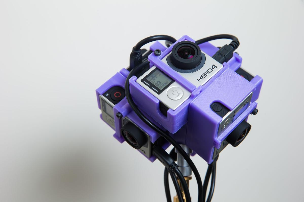 Suporte Esferico 360 GoPro Hero 3/4 V2