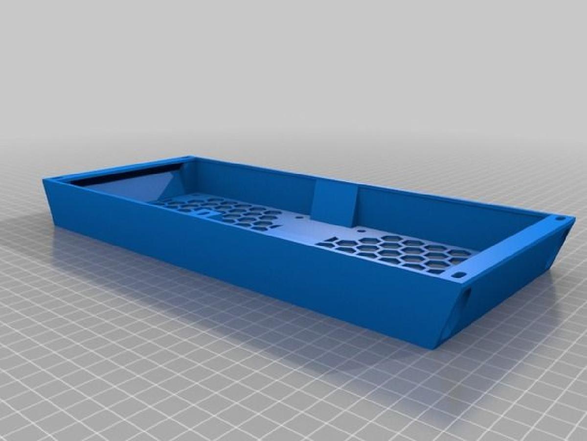 placa de base e pernas da caixa de controle cr 10 para dois ventiladores de 120mm