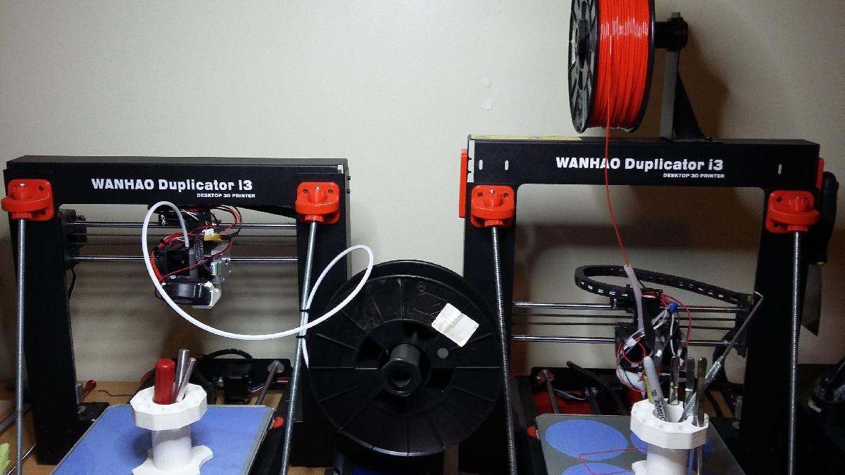 Extensoes Z para Wanhao Duplicator i3, Cocoon Create e Maker Select