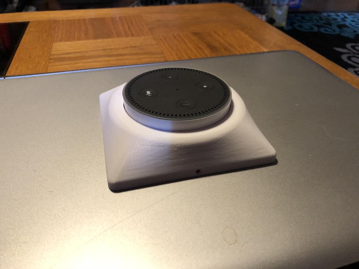Suporte de parede para Echo Dot para caixa/placa de 2 gangues