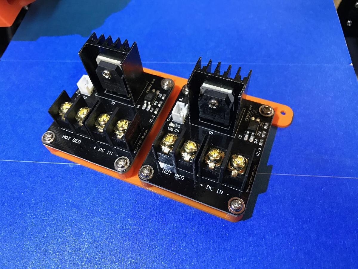 Suporte Dual Mosfet para Anet A8