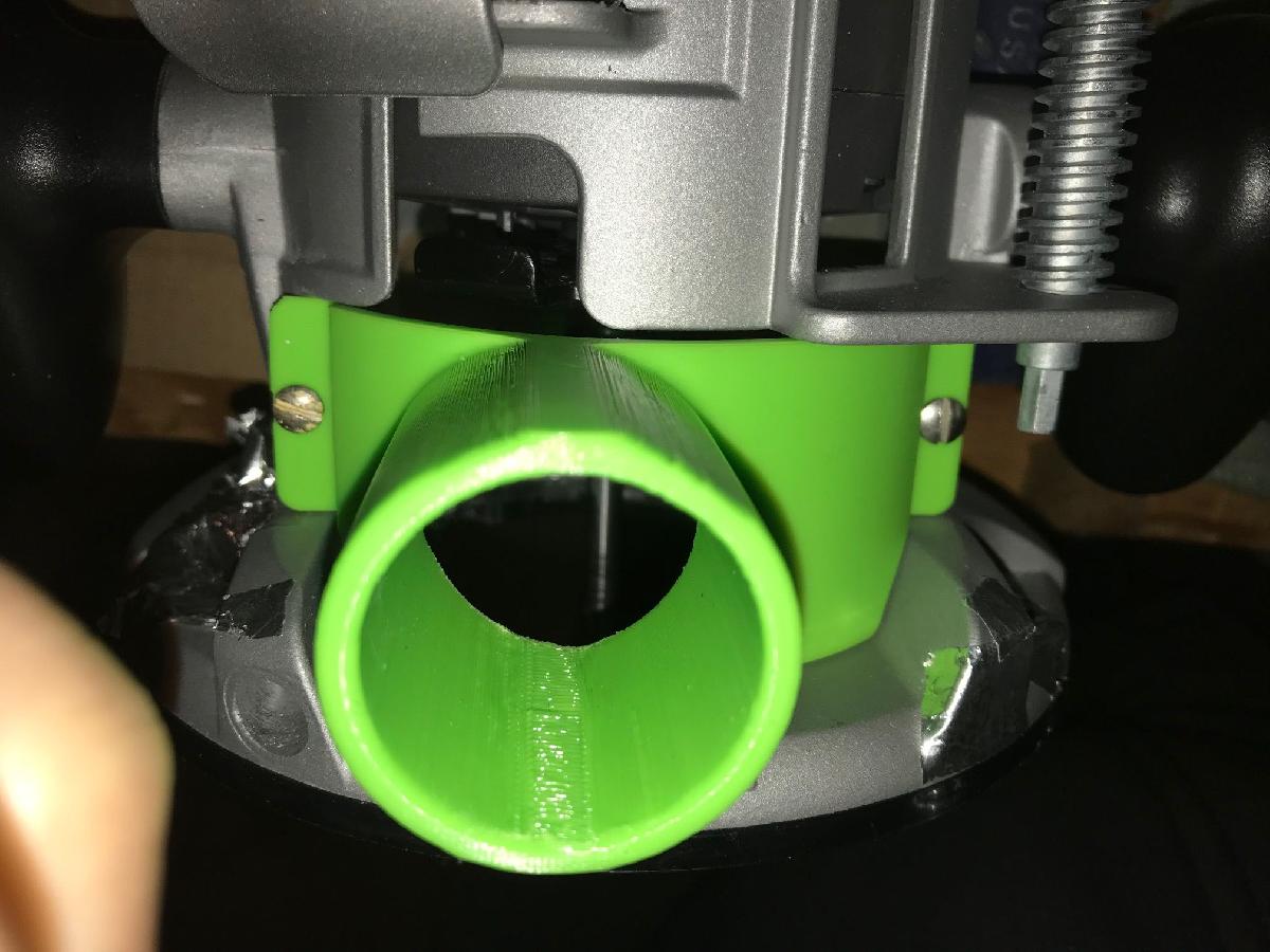 Acessorio de aspirador para router Ryobi