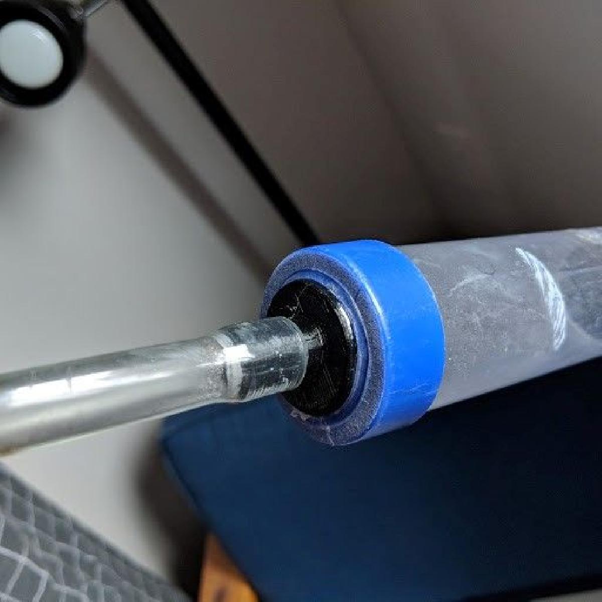 Substituicao da ponta da bomba de sifao para aquario