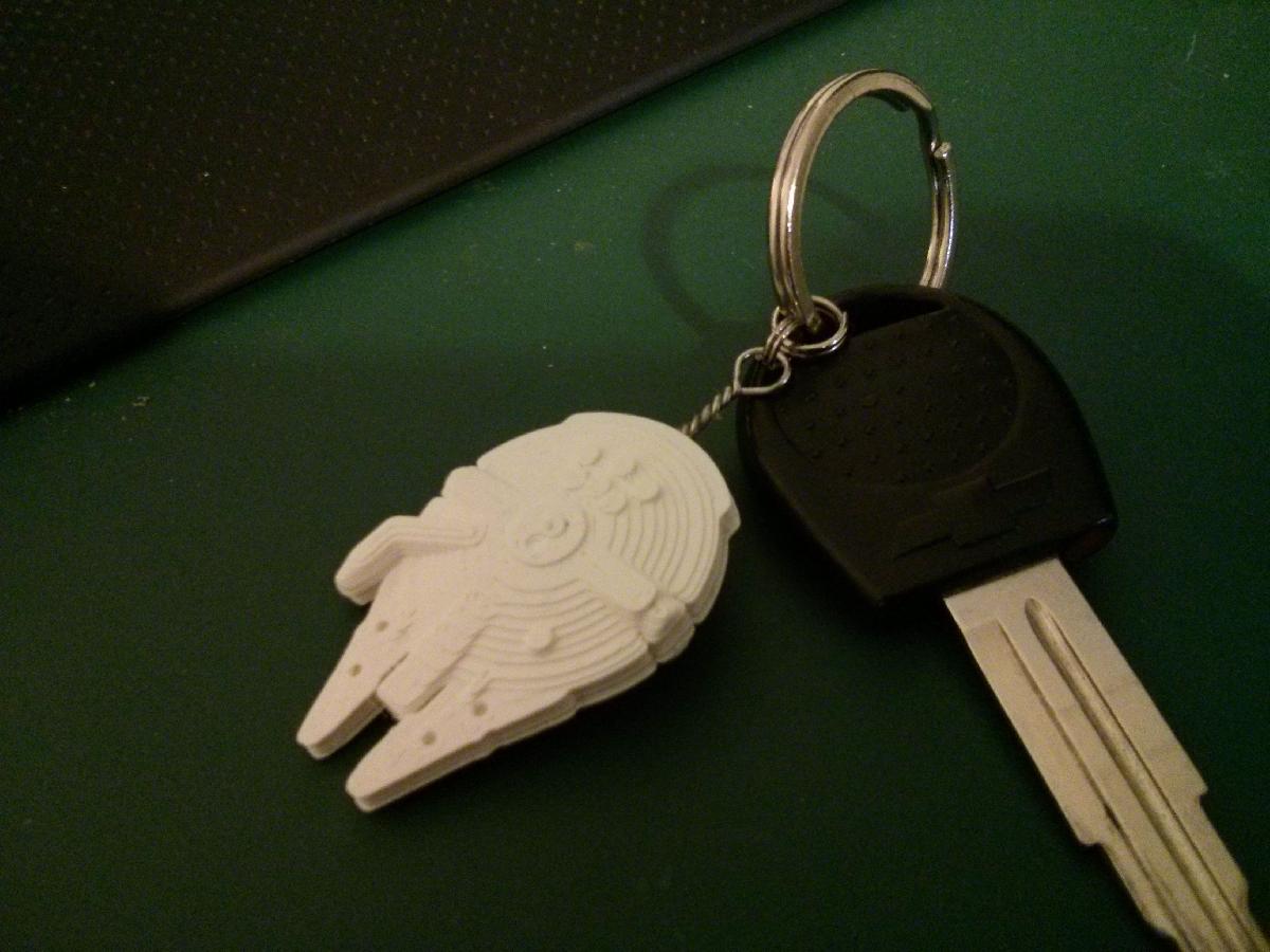 Chaveiro da Millennium Falcon Remix