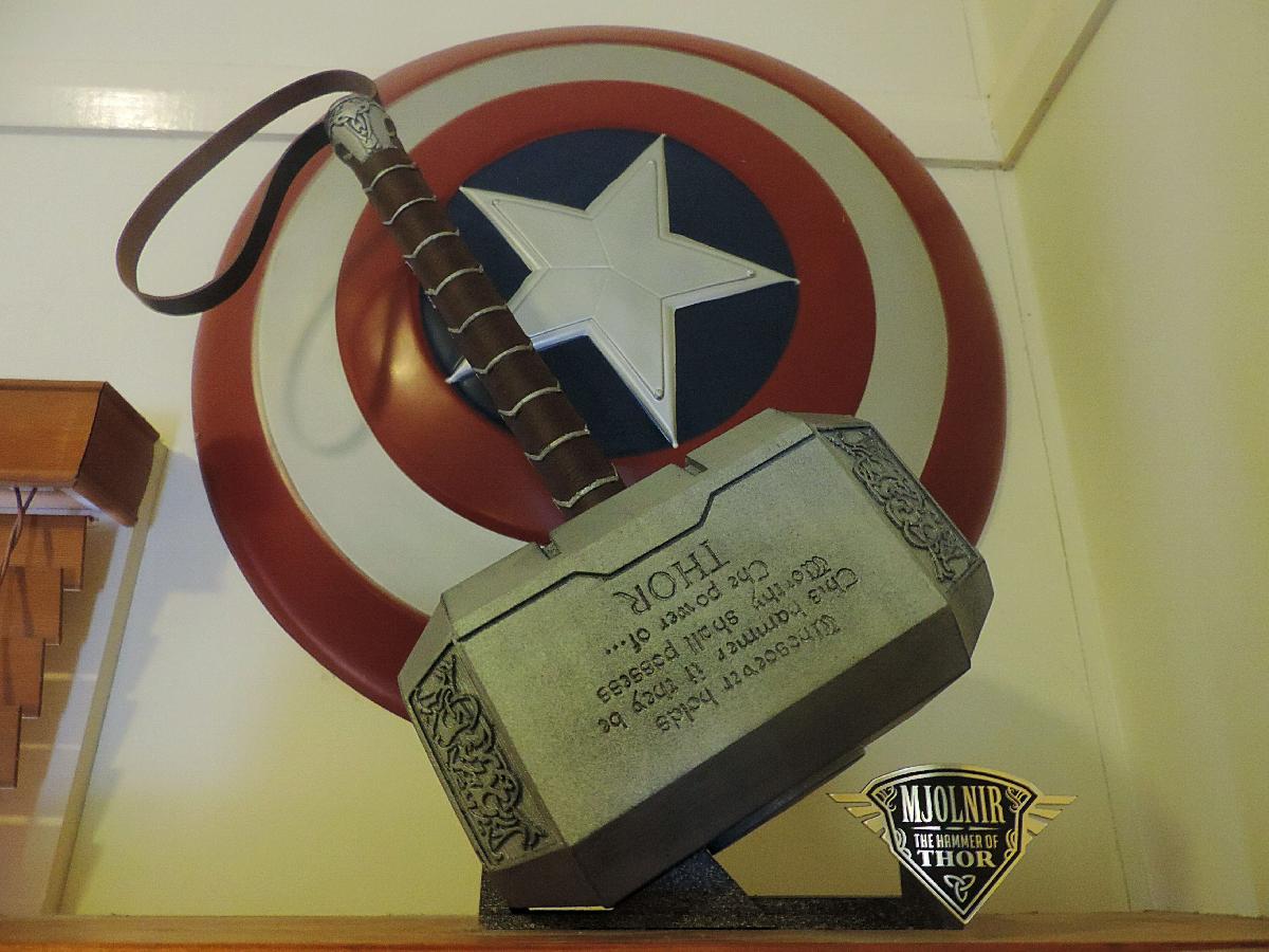 Mjolnir em escala 1:1 do Tzir_Blake (Martelo do Thor)