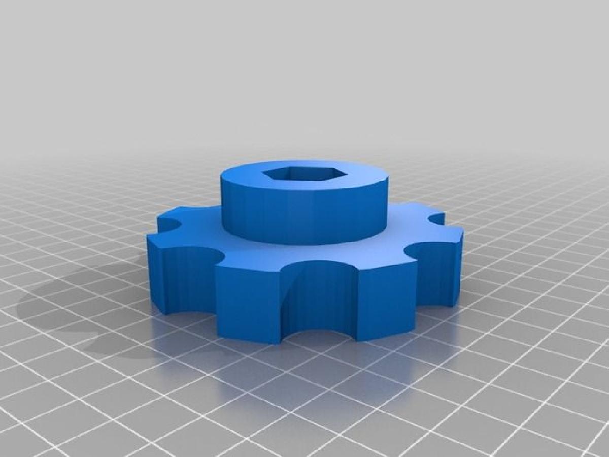 Botao para porca/parafuso de 3/4