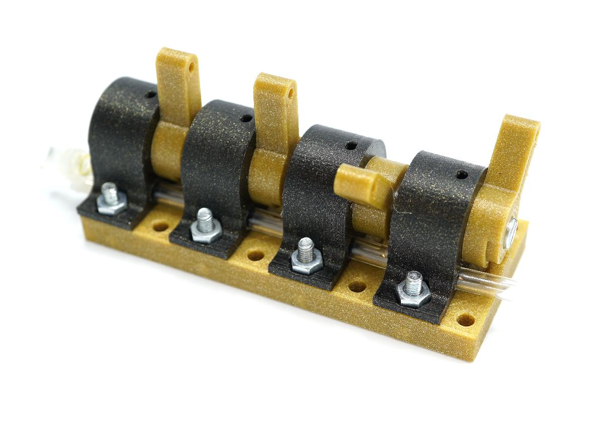 Valvula pneumatica 5/3 vias (manual)