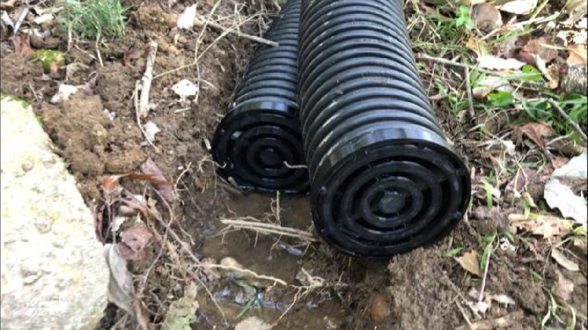 Grade de tubo corrugado de 4 polegadas
