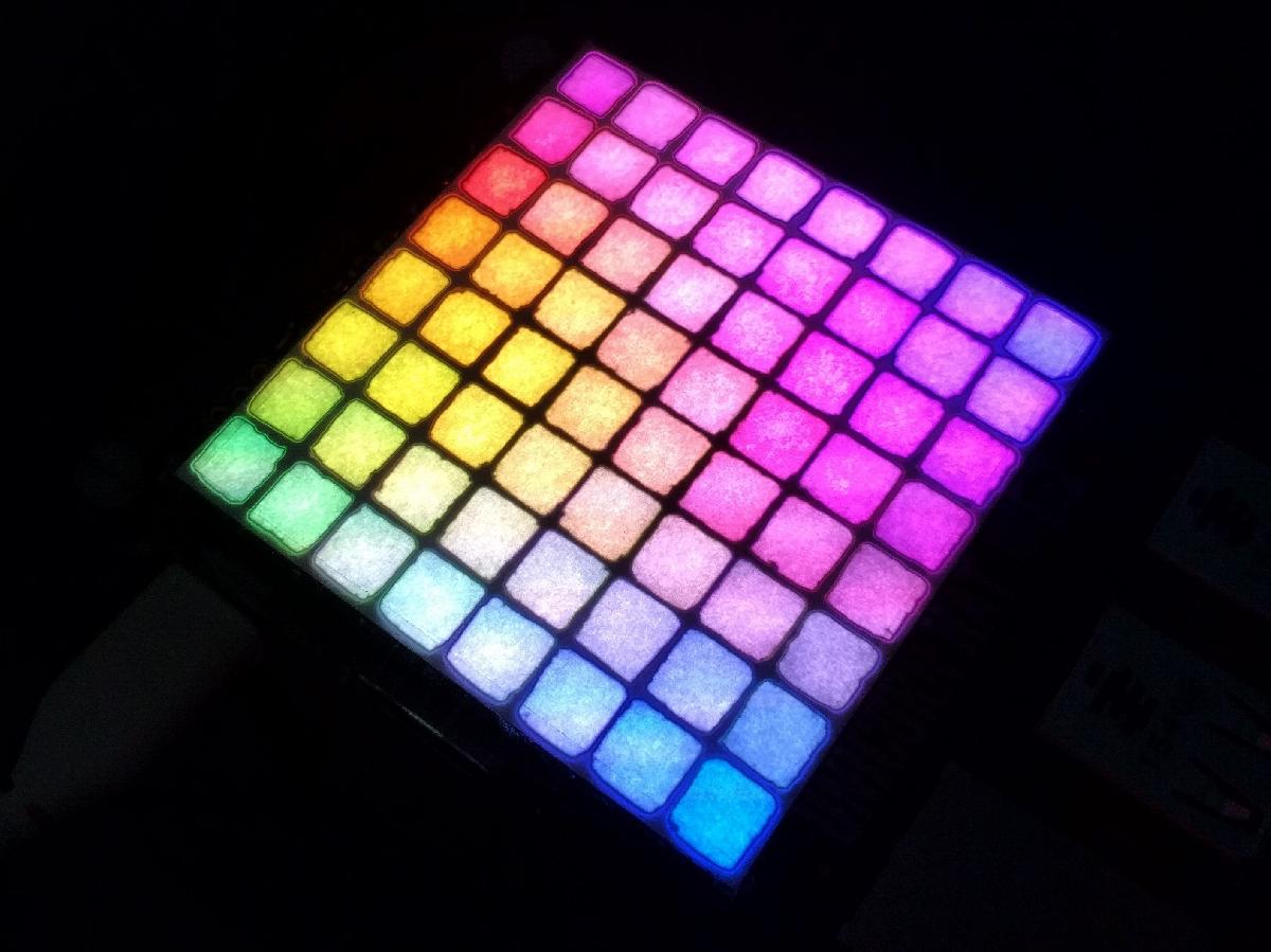 Grade Difusora Pimoroni Unicorn HAT