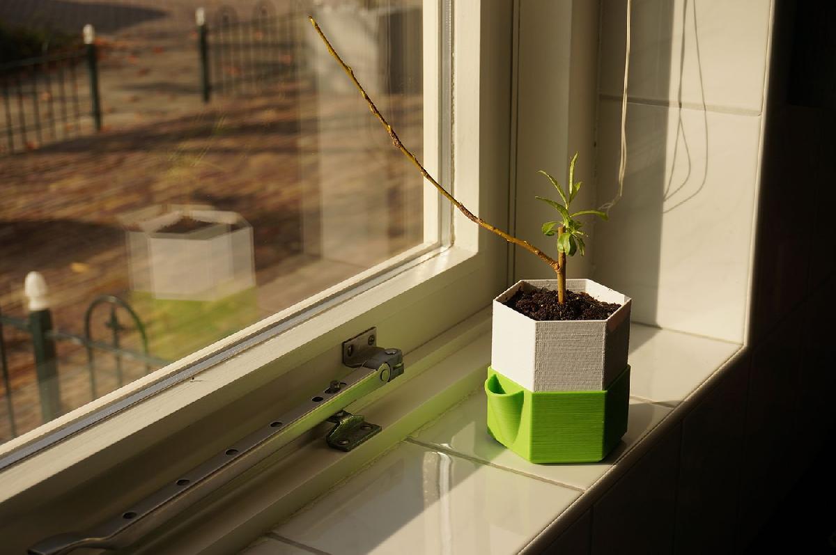 Vaso com reservatorio