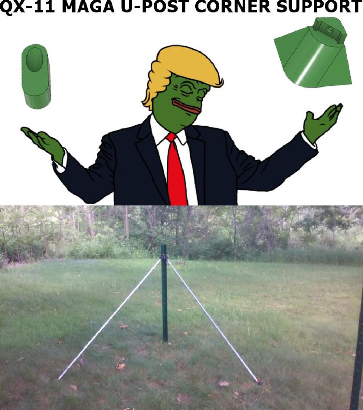 SUPORTE U POST QX11 MAGA