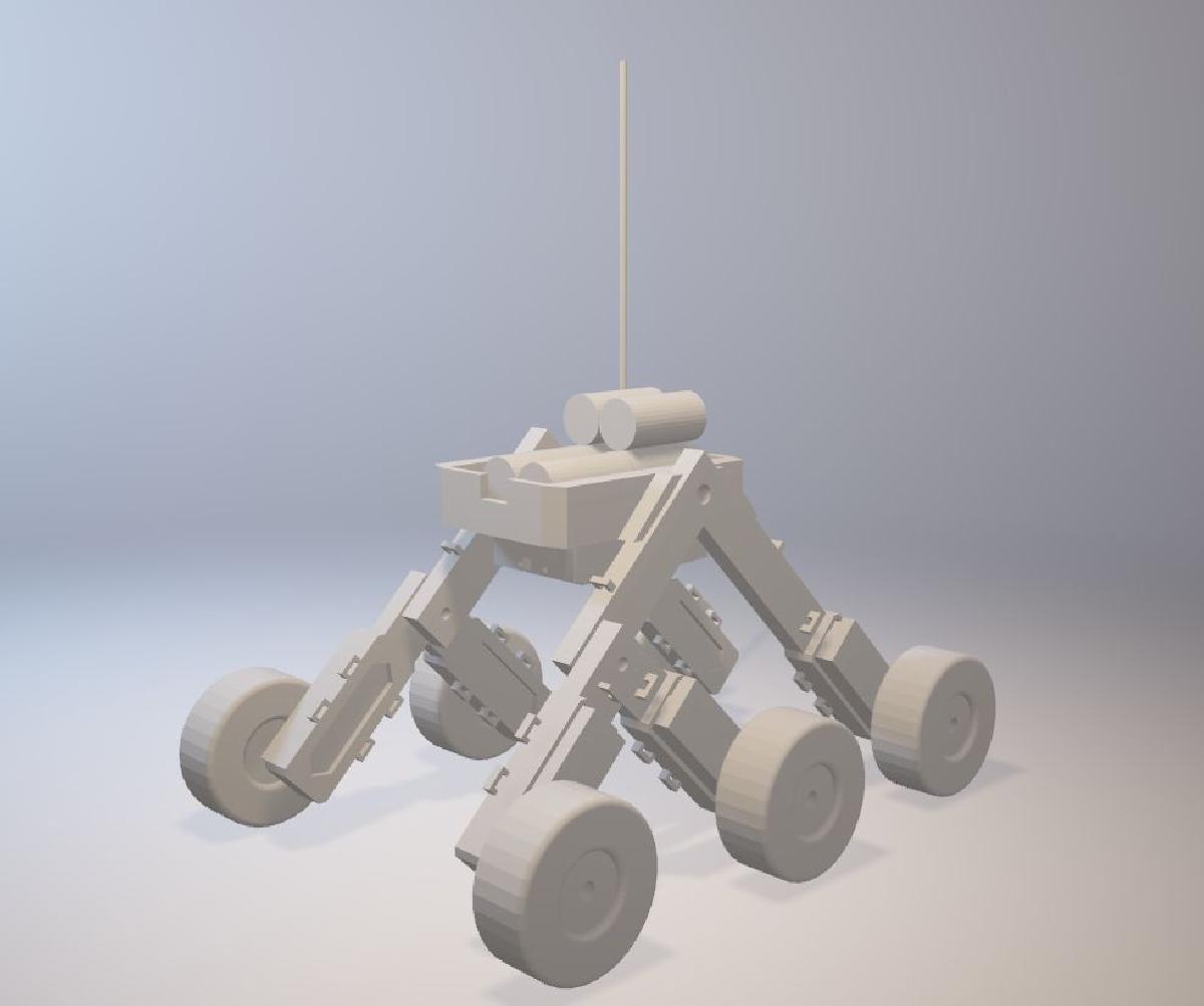 Rocker Bogie RC Rover de Marte