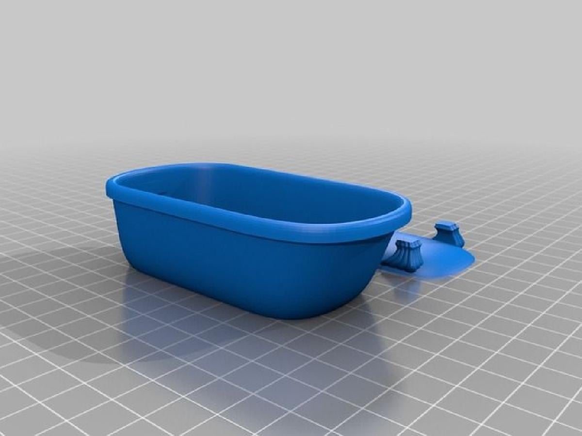 banheira com pes de garra.