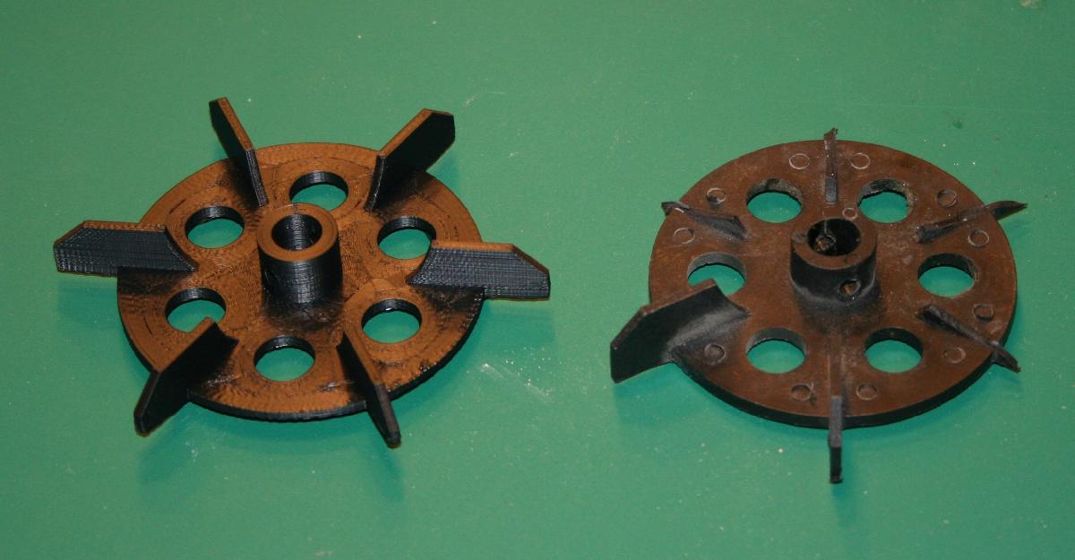 Ventilador de motor AC