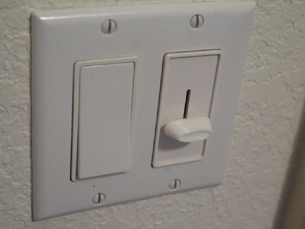Tampa do Interruptor Dimmer Lutron