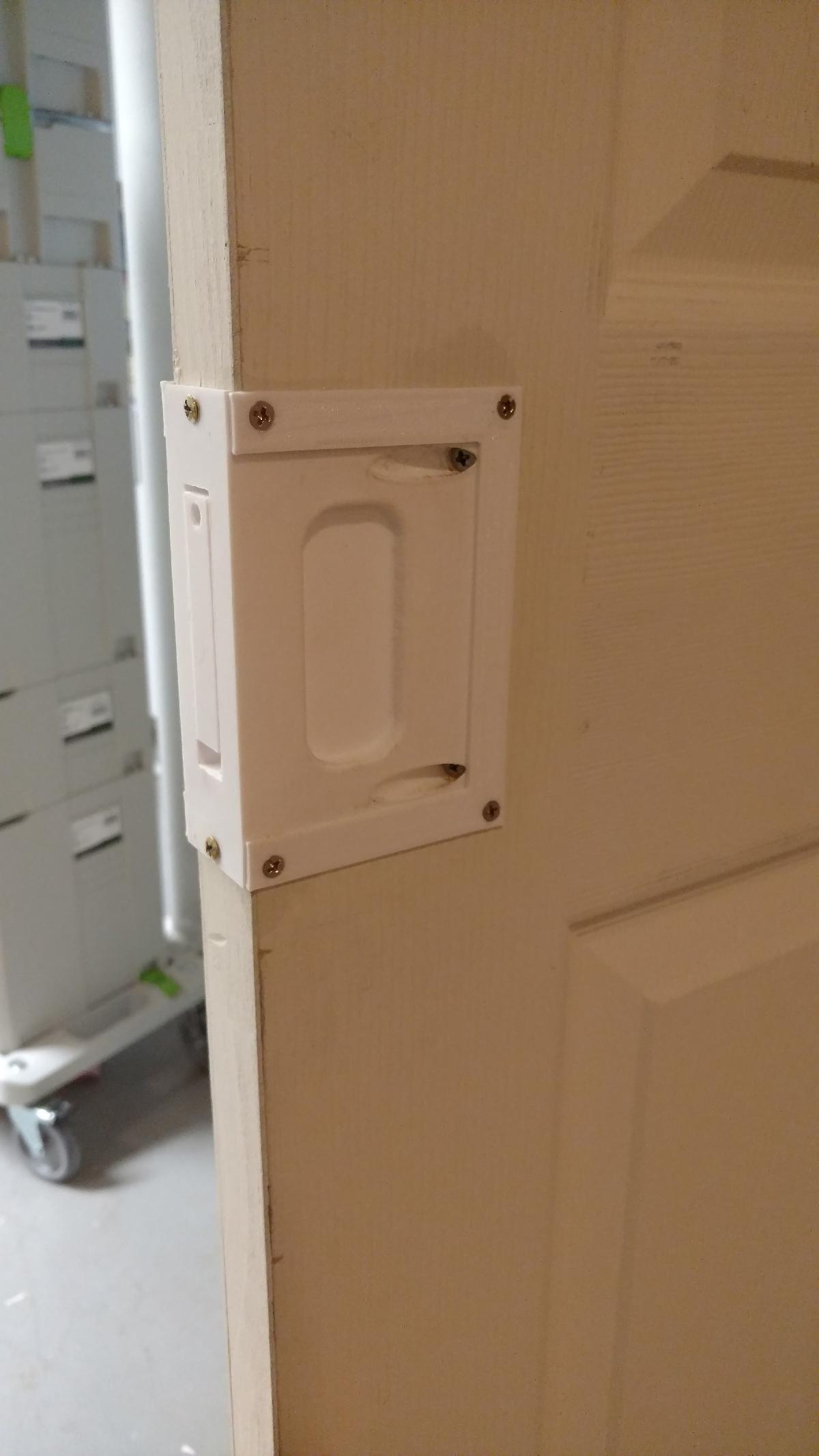 Mecanismo de Porta de Correr Embutido