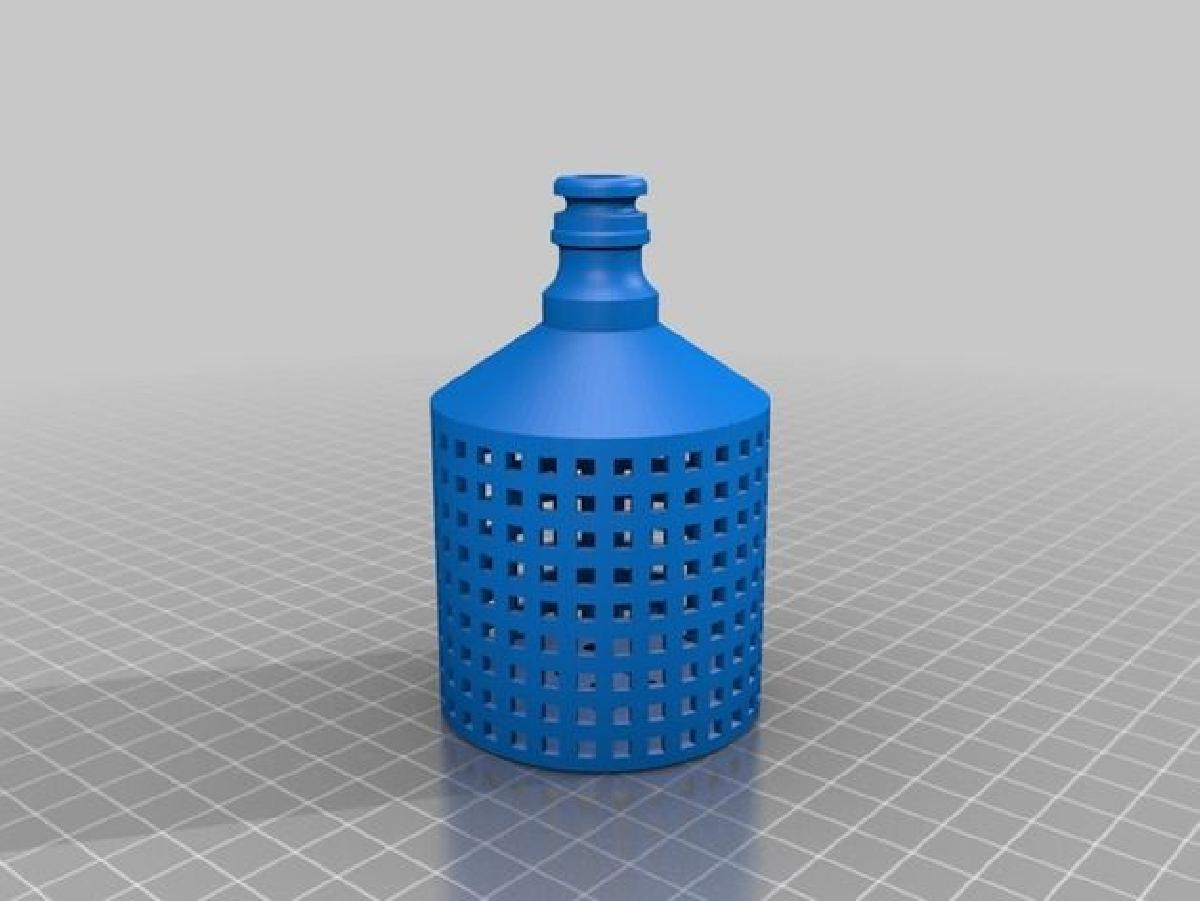 Filtro de mangueira de drenagem para pequeno lago/tanque. (Conexao por pressao)