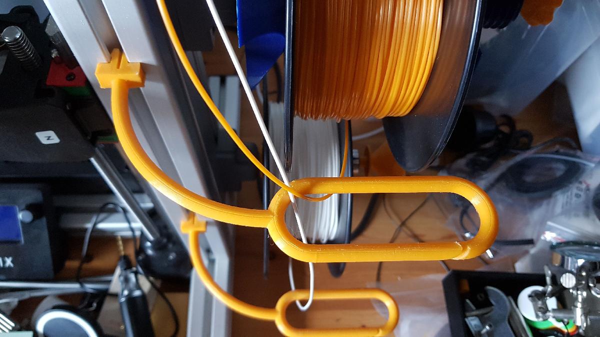 Guia de Filamento para Perfis ALU de 40 x 40 ou 40 x 80