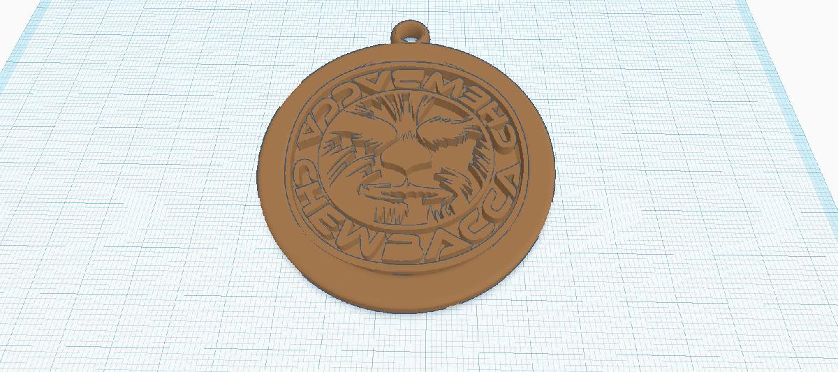 Chaveiro Chewbacca de Star Wars