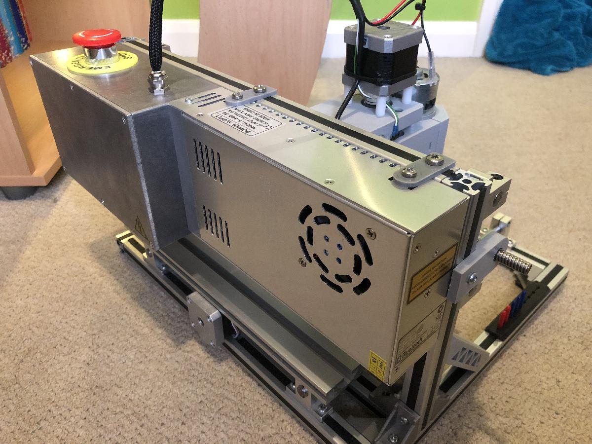 Suportes para Fonte de Alimentacao de 360W CNC 3018
