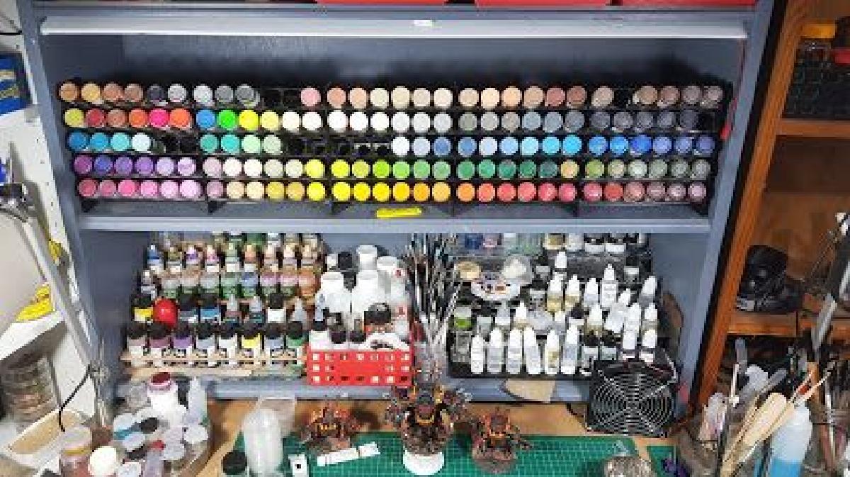 Suporte Modular para Tintas da Army Painter / Vallejo / Reaper