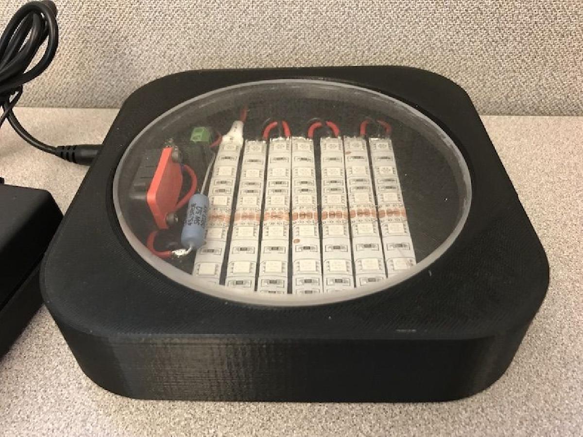 Base de LED para cultura de fitoplancton