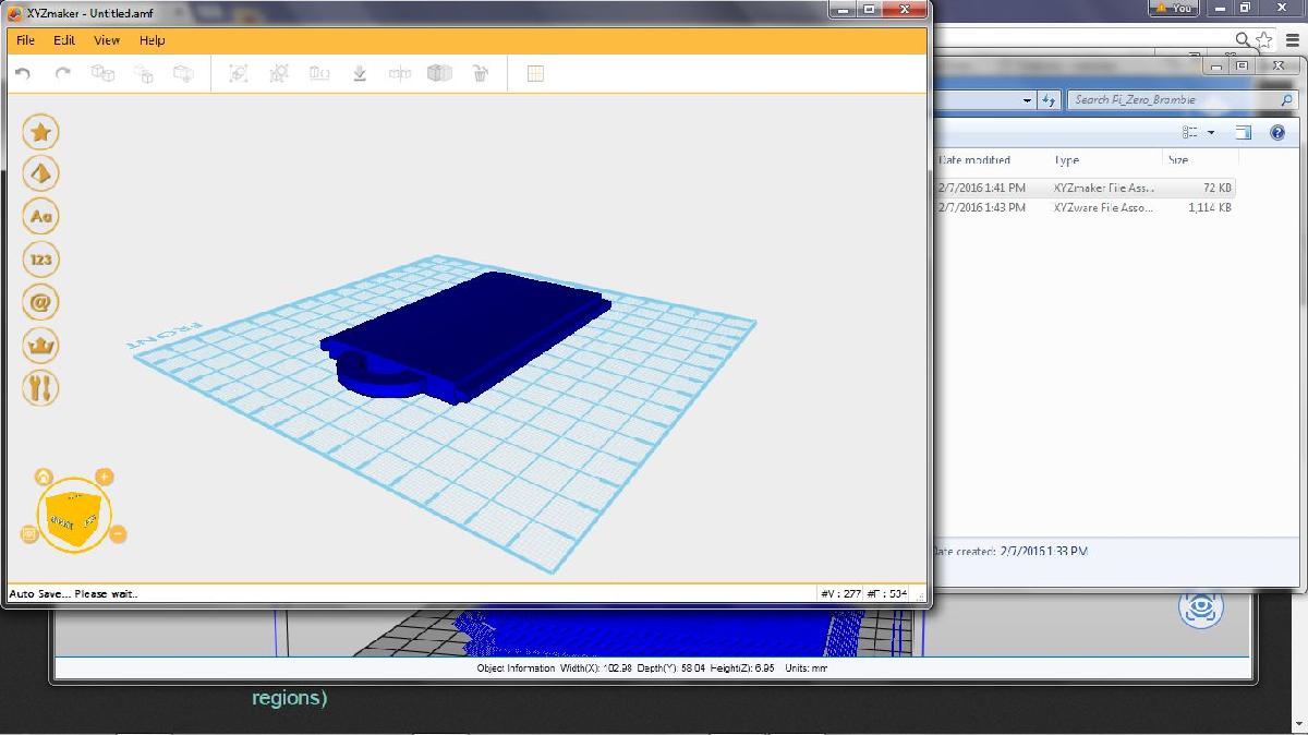 Caso Bramble para Raspberry Pi Zero
