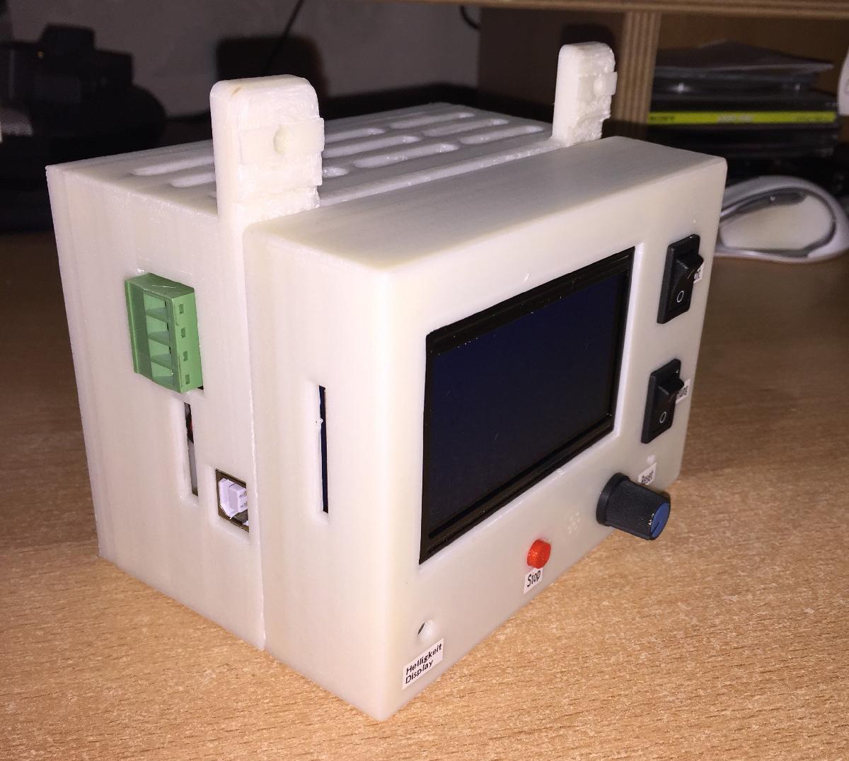 Unidade de controle impressora 3D com RAMPS 1.4 e display 12864