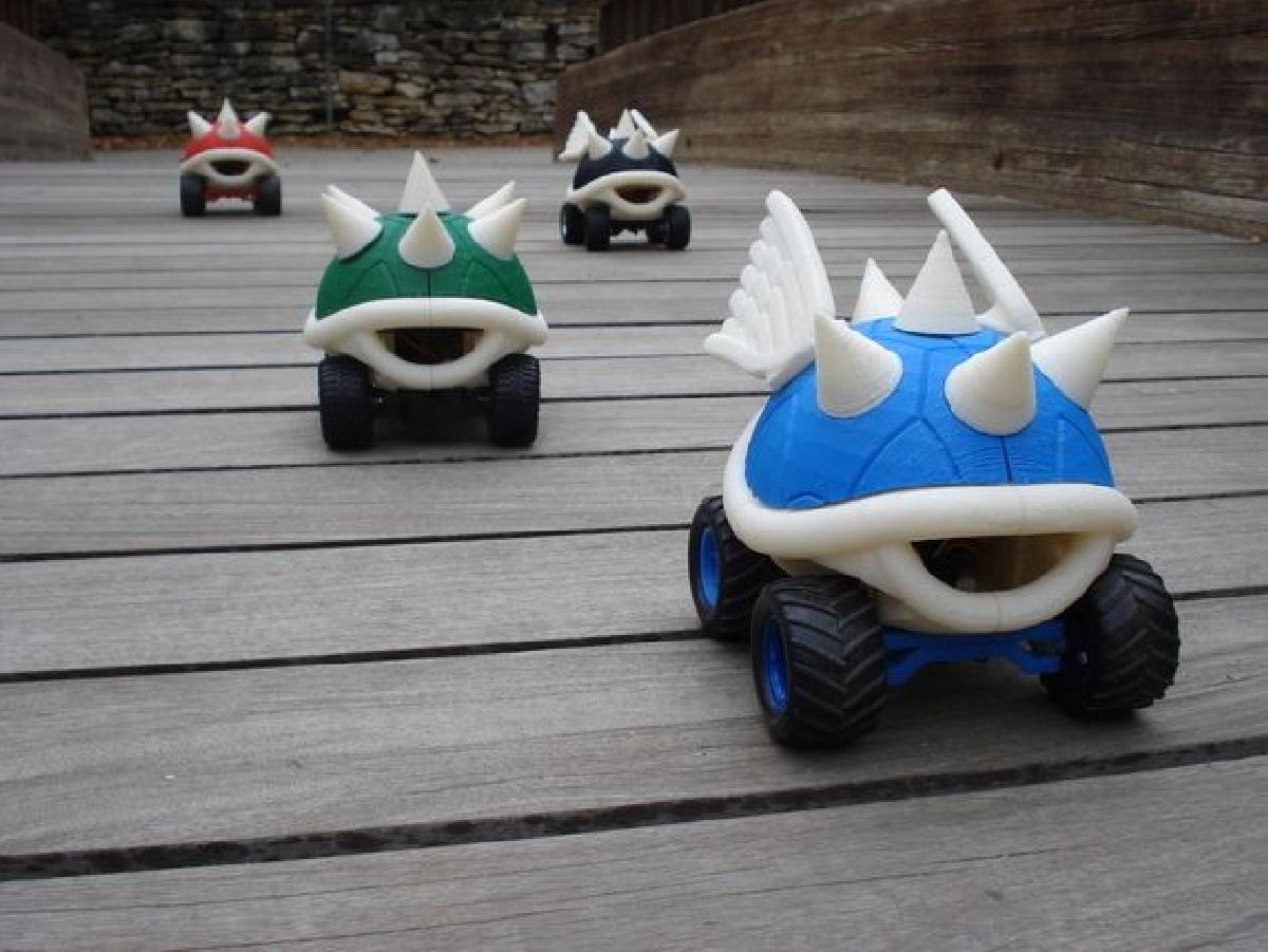 Corredor de Casco de Tartaruga Edicao de Alta Potencia Reparado