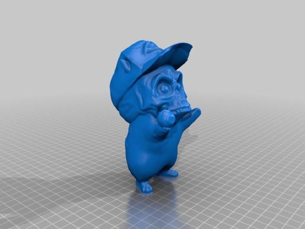 Pikachu com o Cranio do Ash