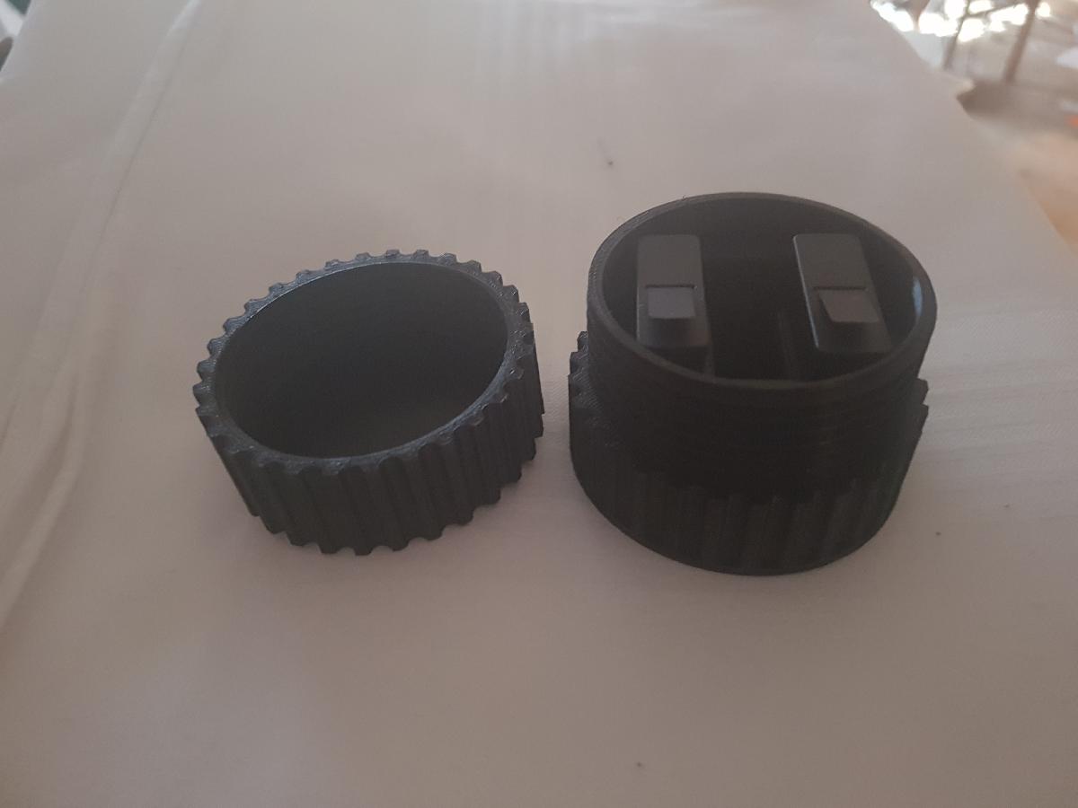 Estojo de Bateria GoPro HERO 5, 6, 7 3pcs