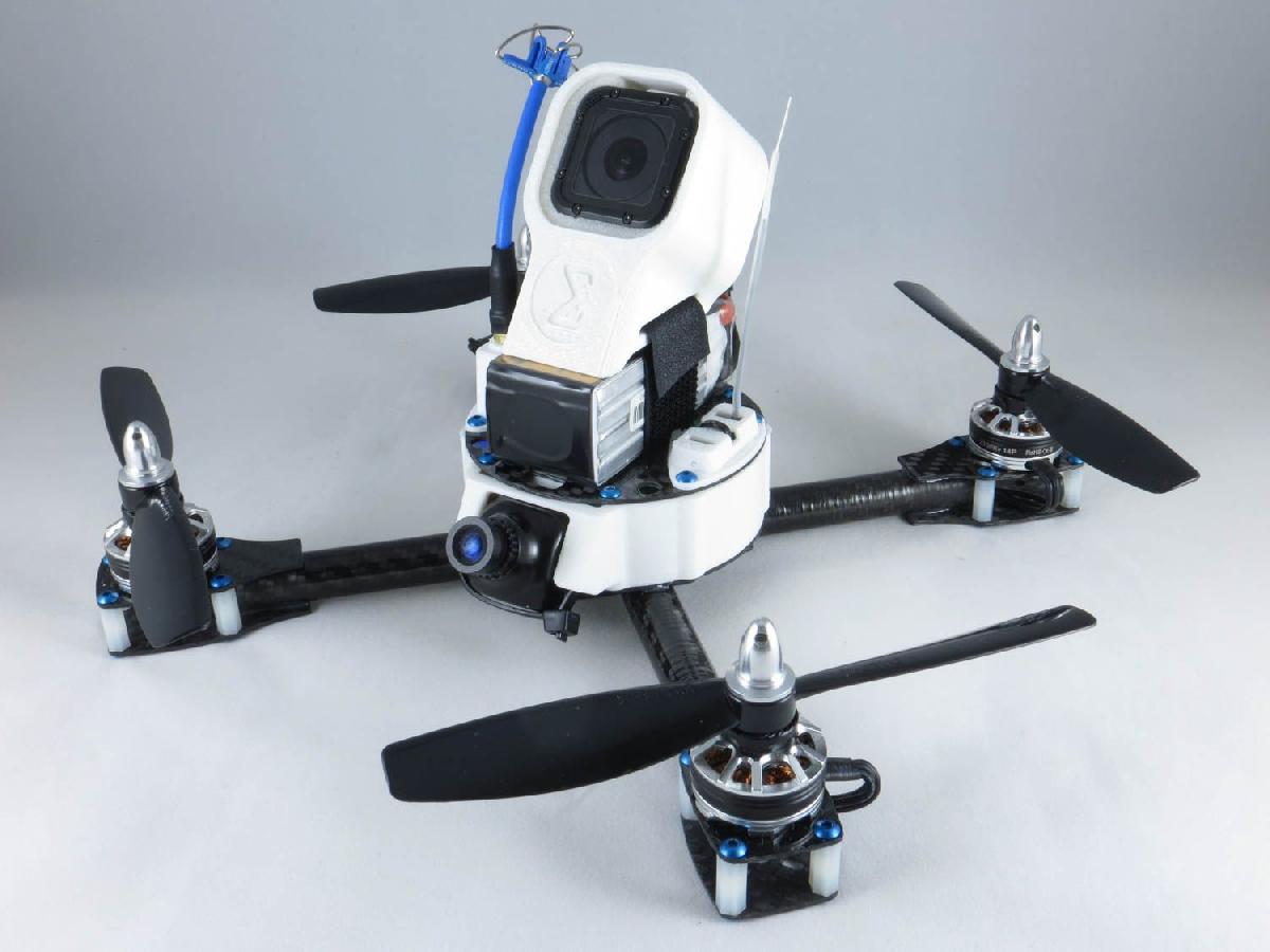 Suporte GoPro HERO Session para quadricopteros FPV